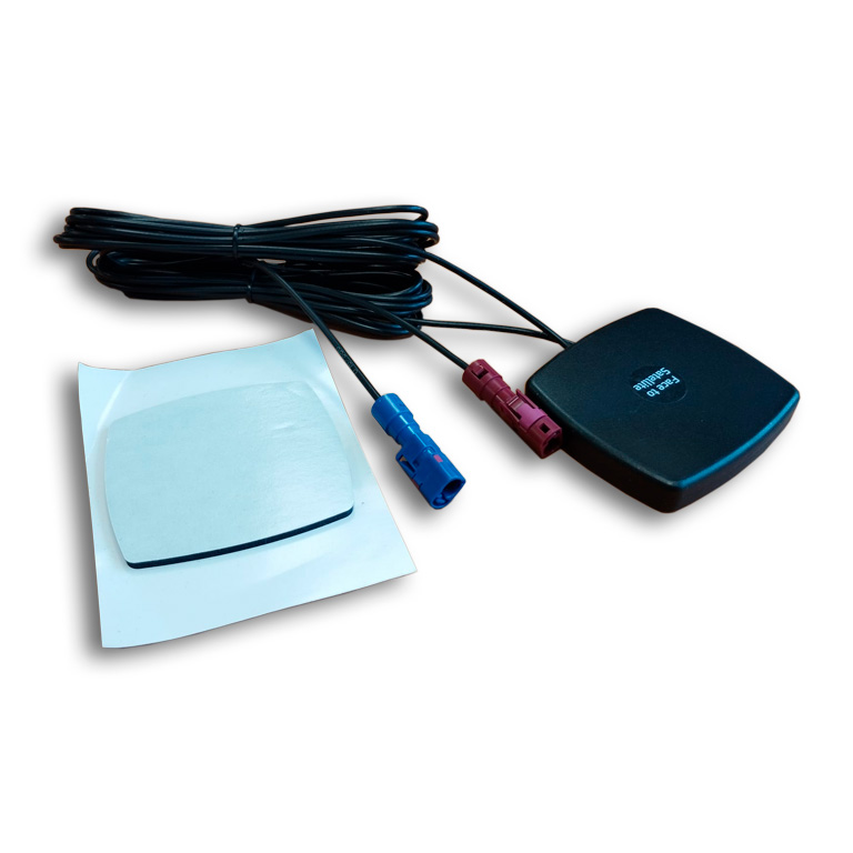 ANT 100_9000#W37M - owa347A_LTE&GNSS_Fakra_adhesive_or_magnetic_mount_IP67